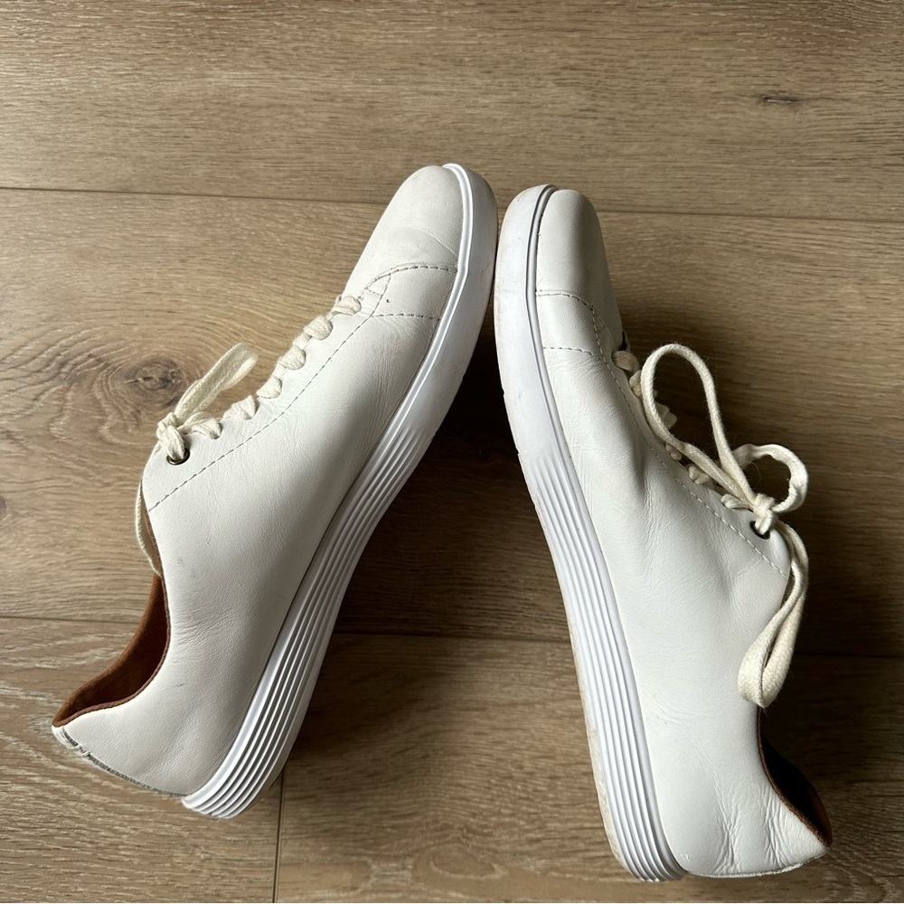Cole Haan White Sneakers Shoes Sz 8.5 - Picture 9 of 10